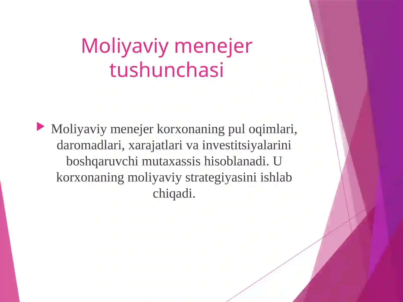 Korporativ tuzilmalarda moliyaviy menjerlarning roli 4
