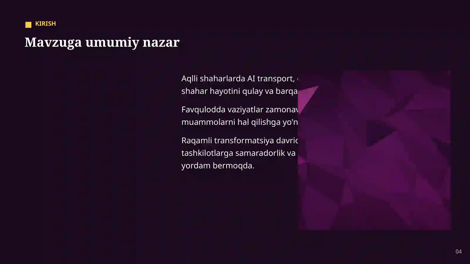 AI AQLLI SHAHARLARDA 4