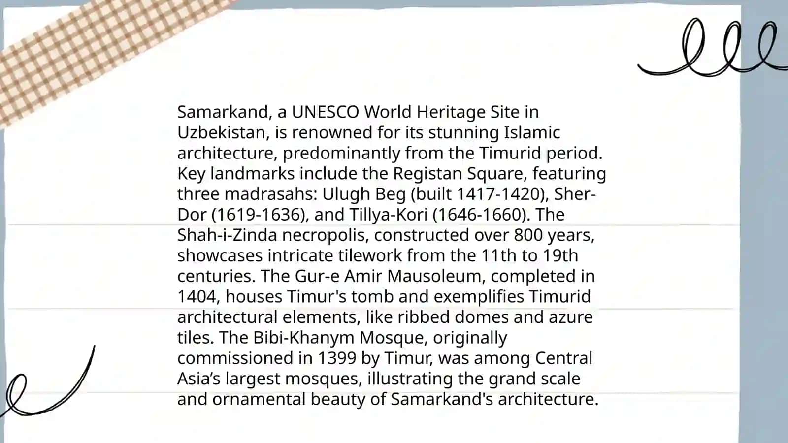 Samarkand History 4