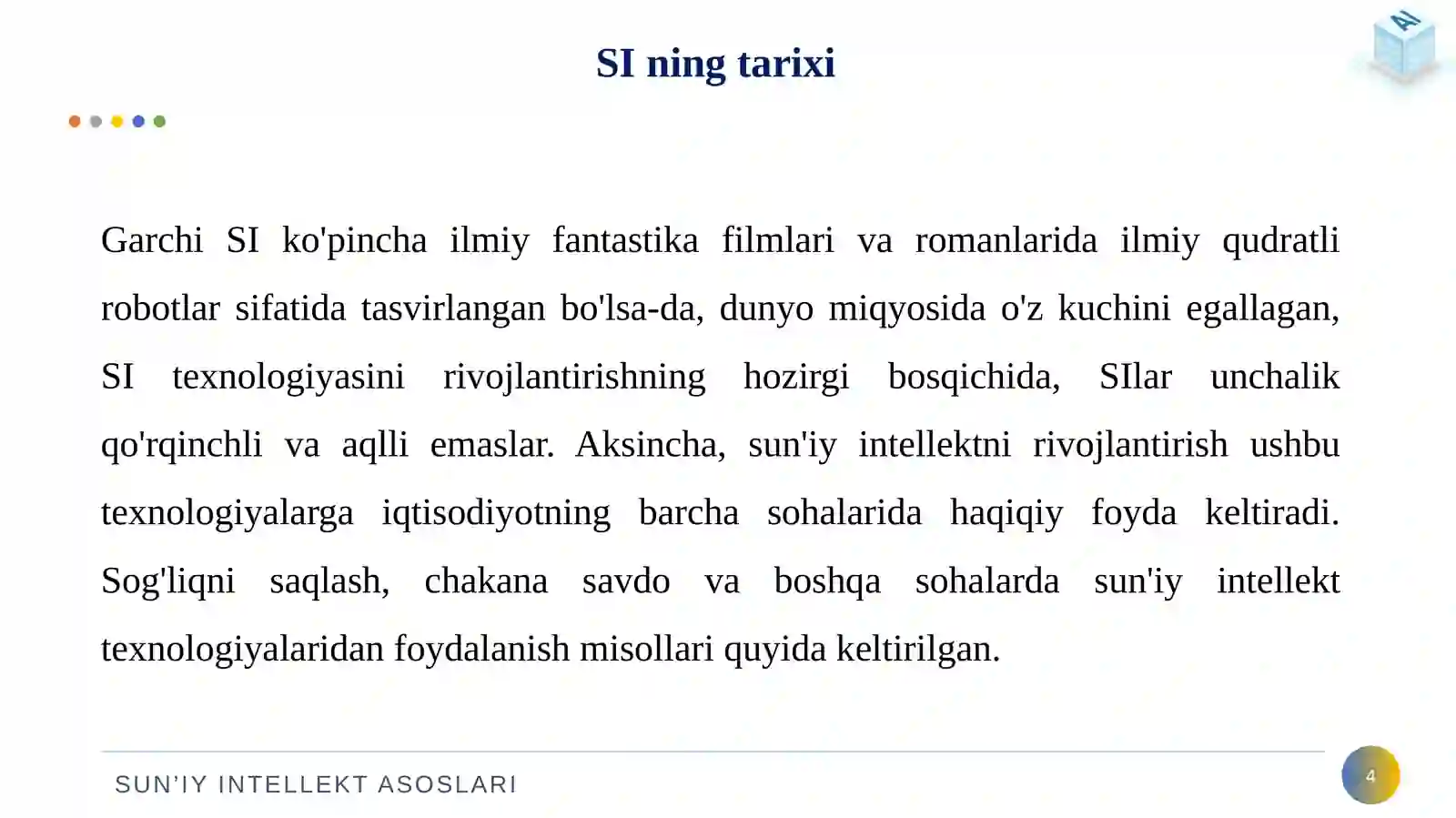 Sun'iy intellekt tarixi 4