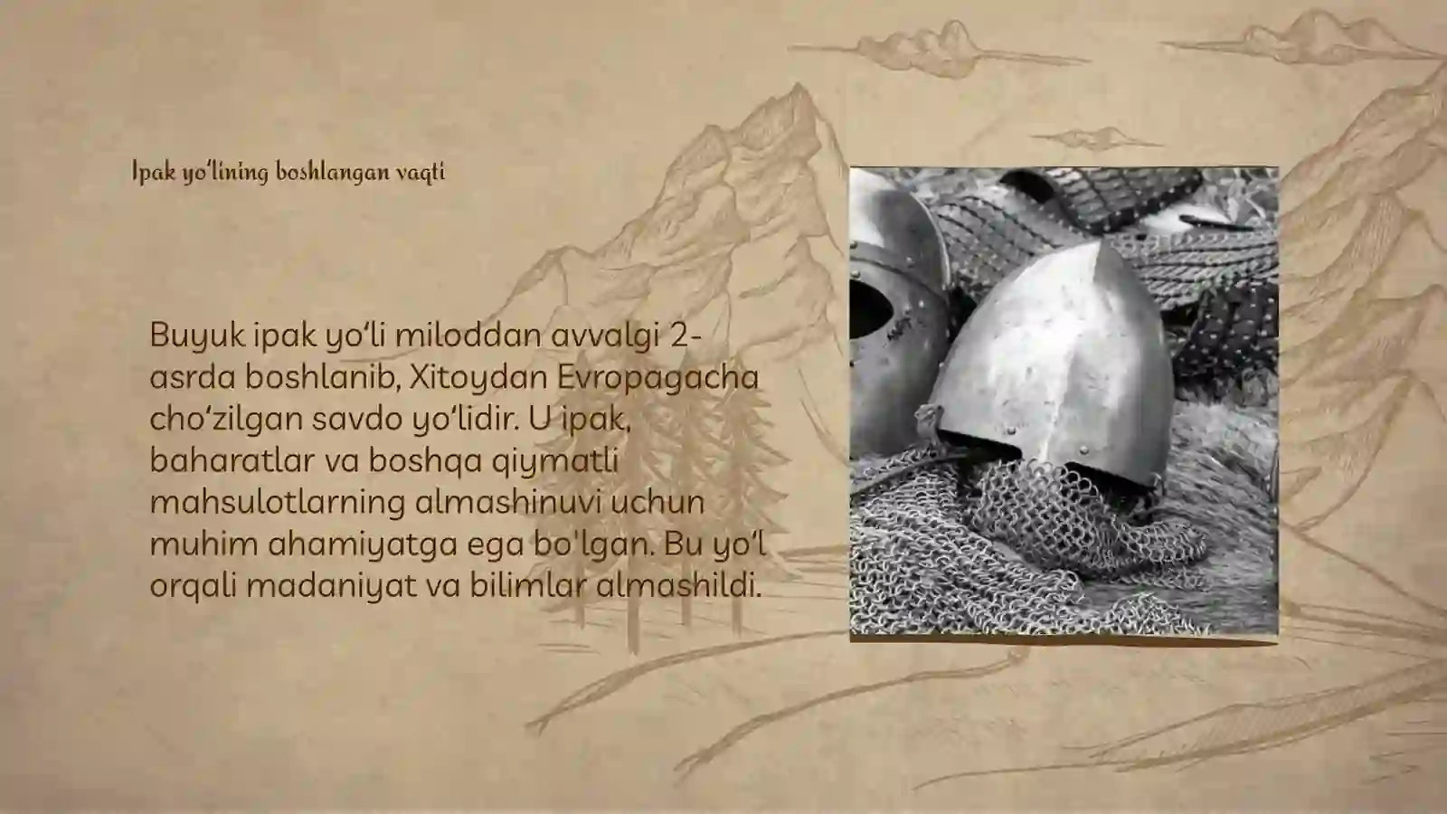 Tarix Buyuk ipak yoʻli 4