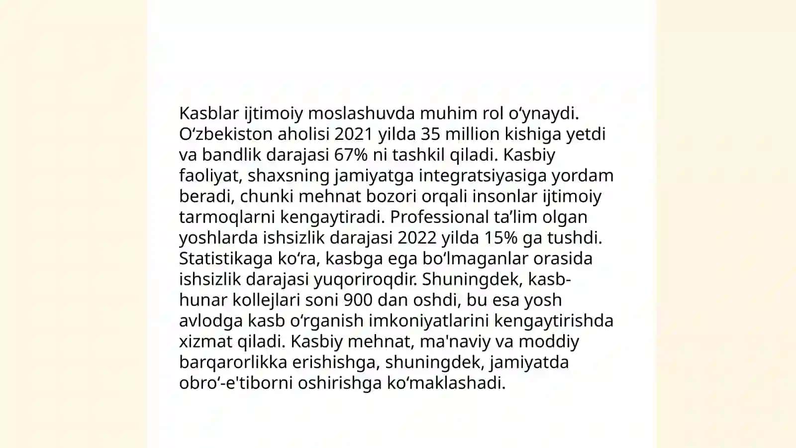 Kar va zaif eshituvchi bolalarni ijtimoiy hayotga tayorlashda kasblarning ahamiyati 4