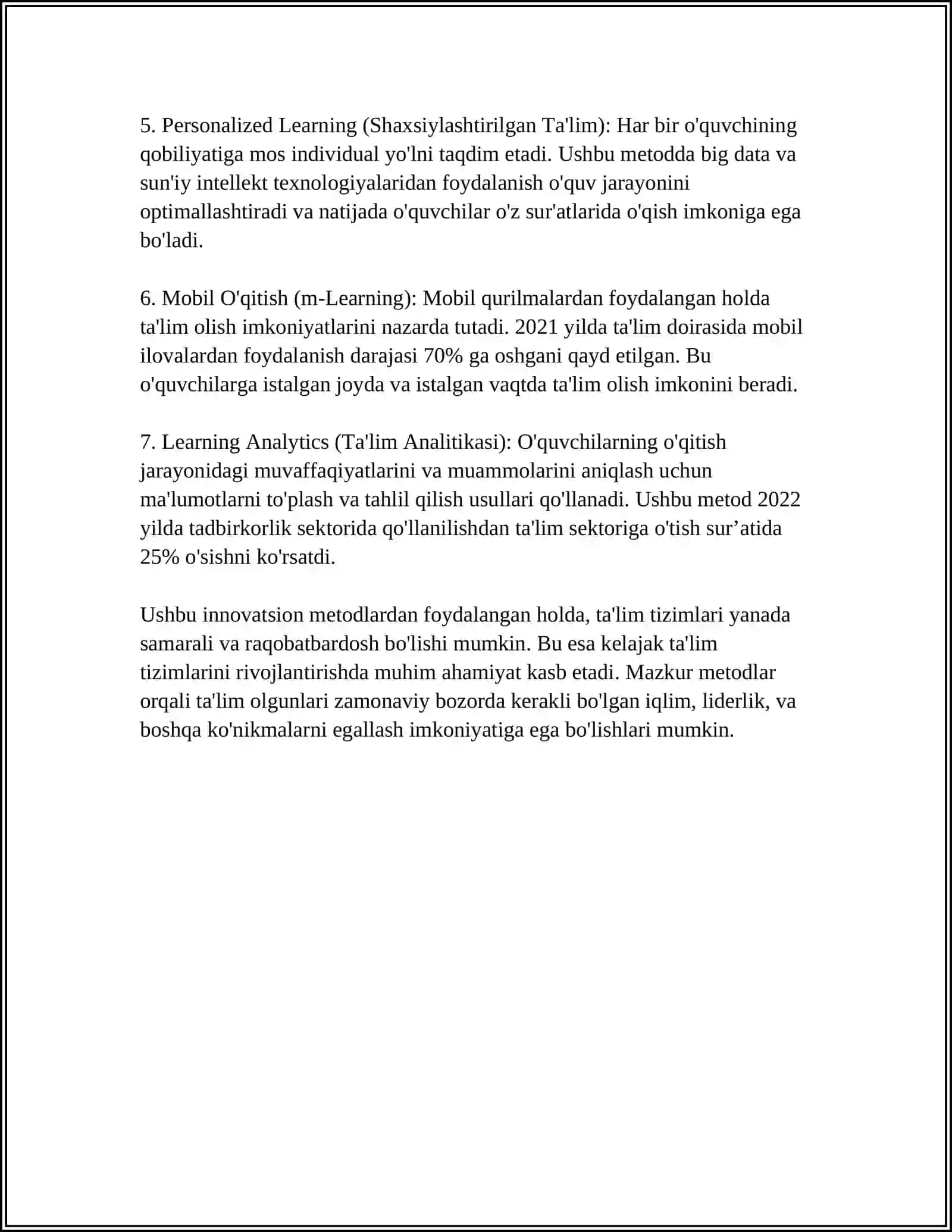 Innovatsion ta'lim metodlari 4