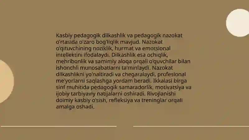 Pedagogik nazokat va xushmuomalik tushunchalari 4