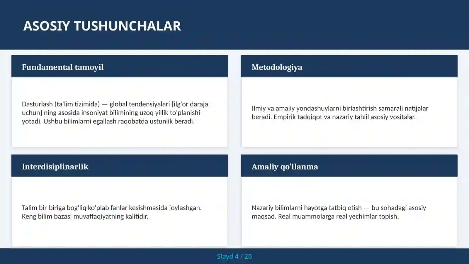 Dasturlash (ta'lim tizimida) — global tendensiyalari [ilg'or daraja uchun] 4
