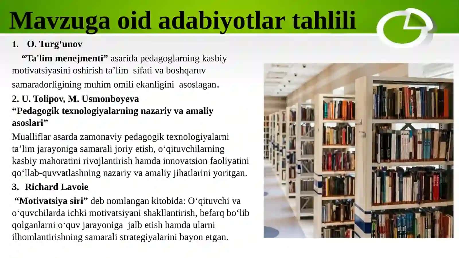 PEDAGOGLARNI MOTIVATSIYALASHNING ZAMONAVIY USULLARI 4