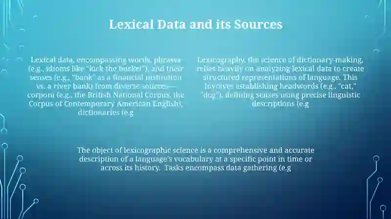 Lexicography 4
