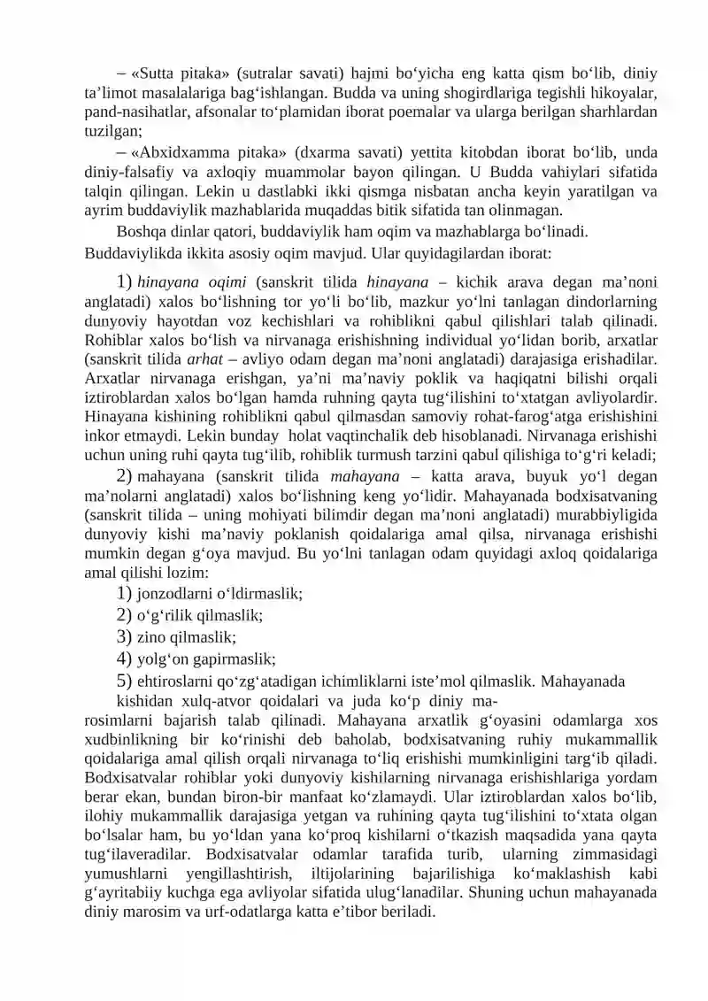 Buddaviylikning mohiyati va xususiyatlari 4