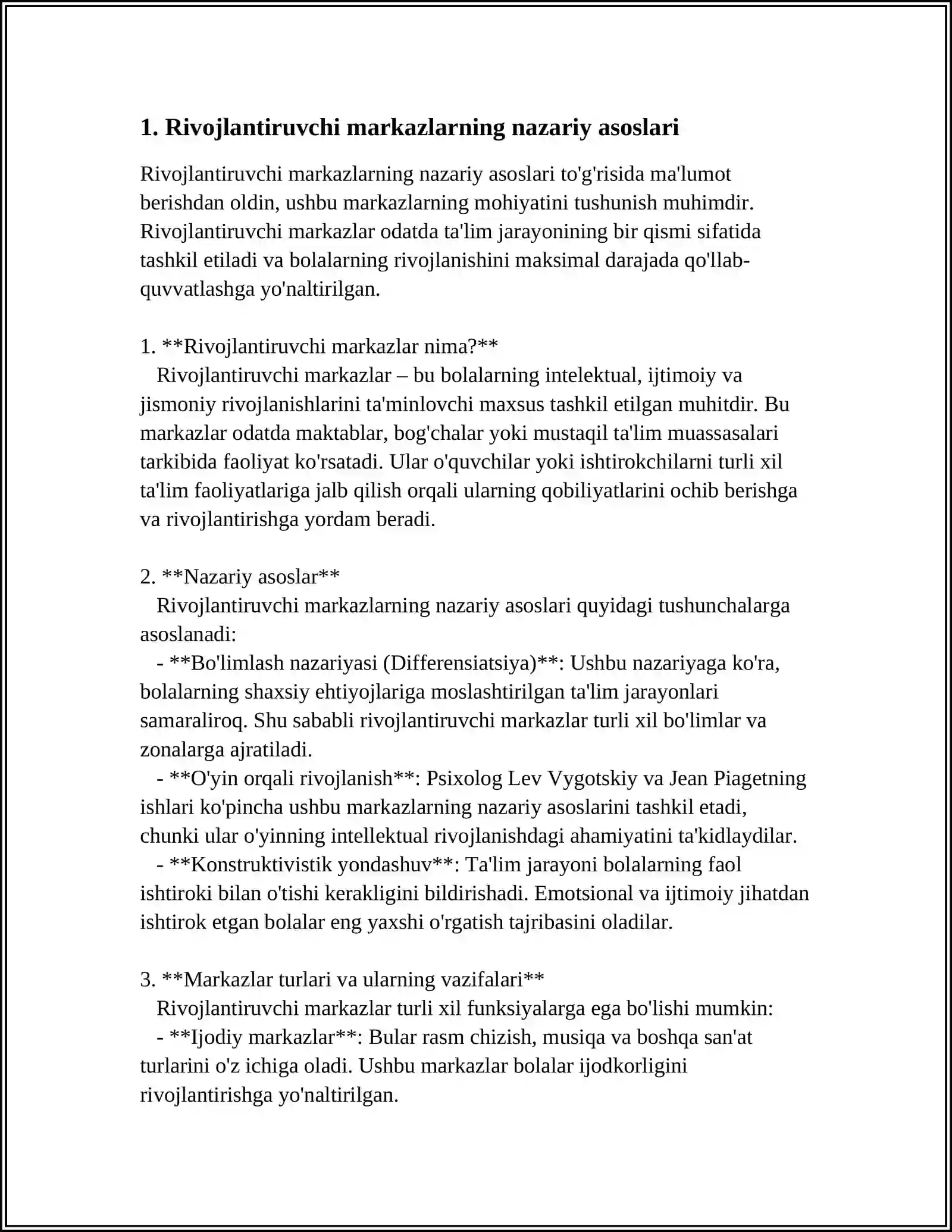 Rivojlantiruvchi Markazlarni Tashkil Qilish Texnologiyalari 4