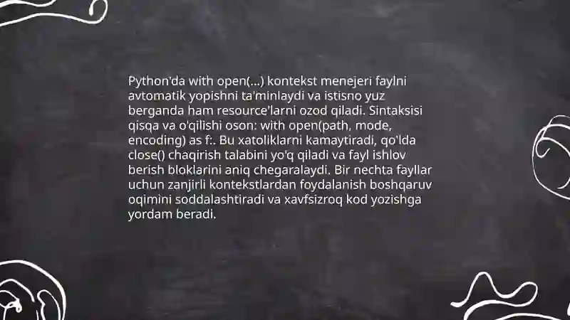 Python dasturlash tili 4