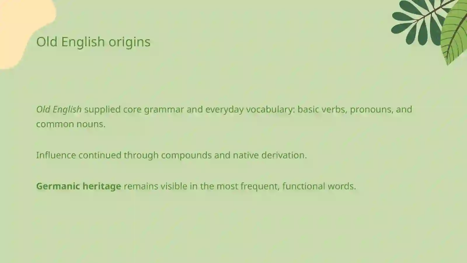 English Roots 4
