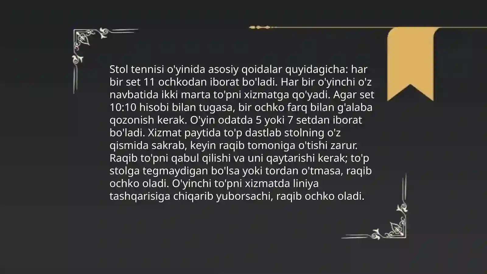 Stol tennisi 4
