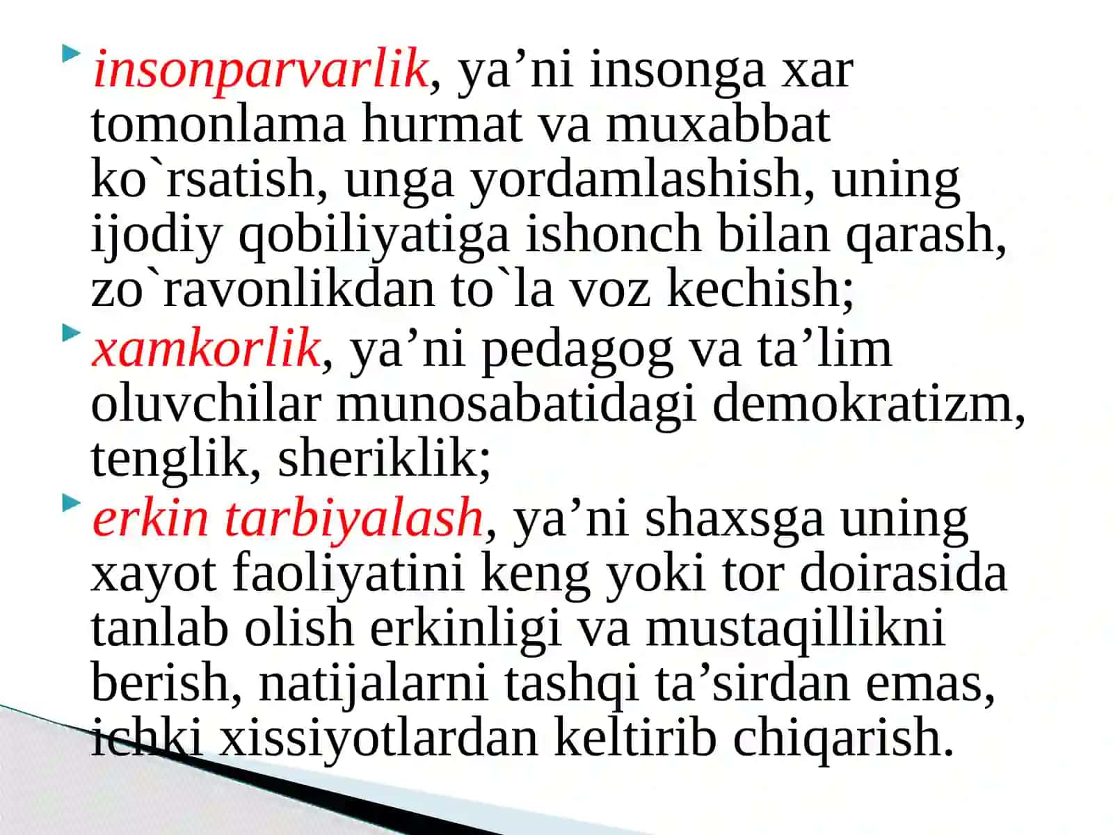 Shaxsga yо‘naltirilgan pedagogik texnologiyalardan foydalanish 4