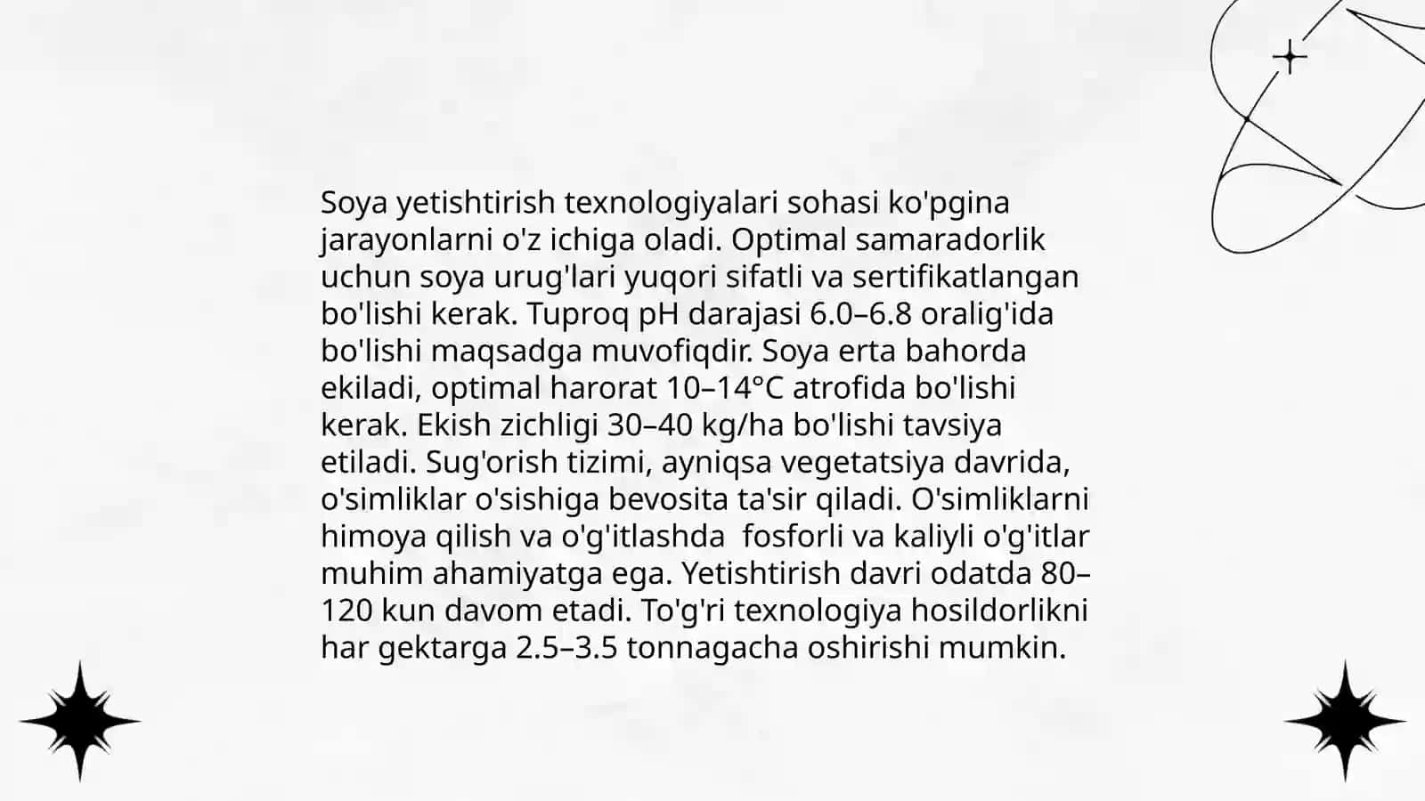 Soya o'simligi 4