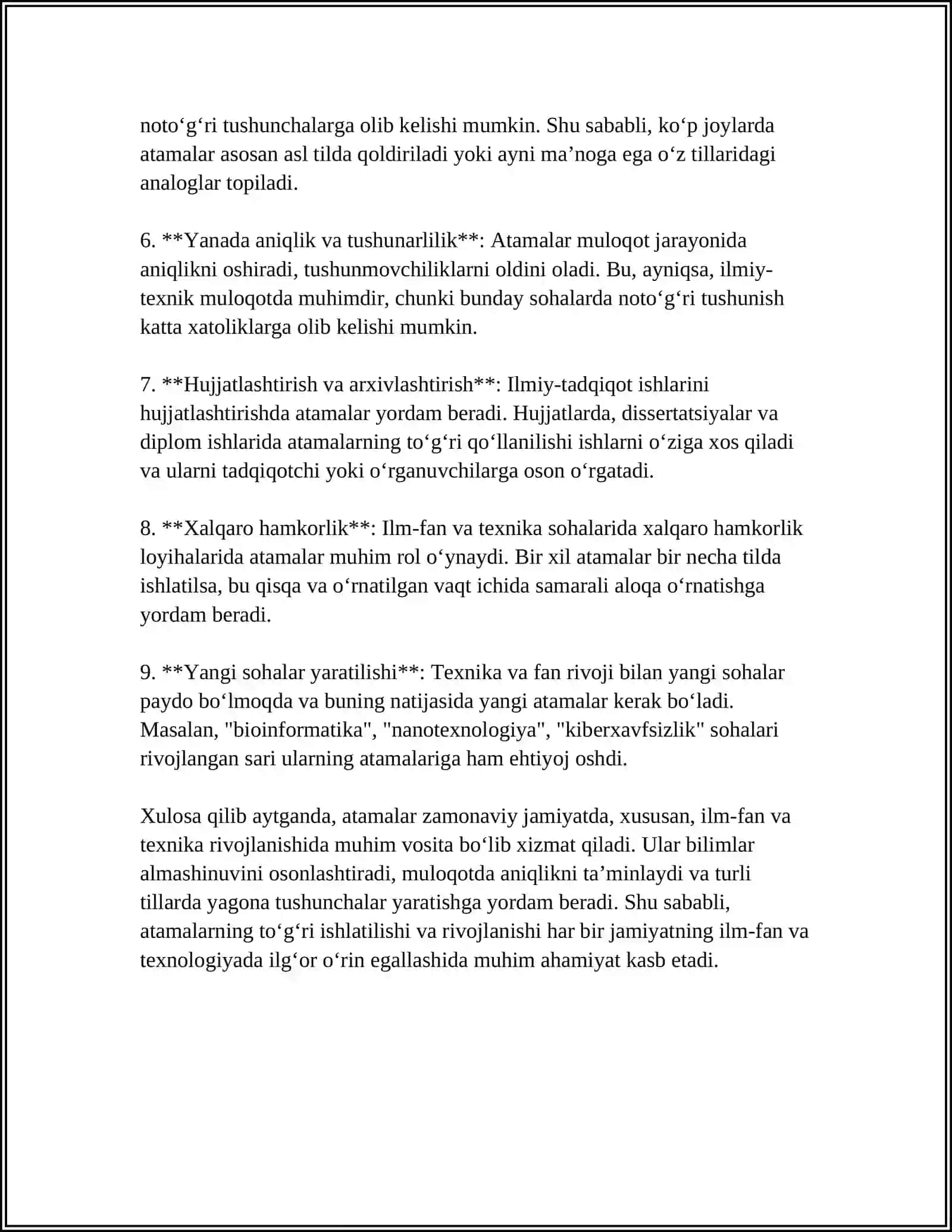 ATAMALARNING ÕZBEKLAR MUQOBILINI QABUL QILISHINING EHTIOJLARI 4