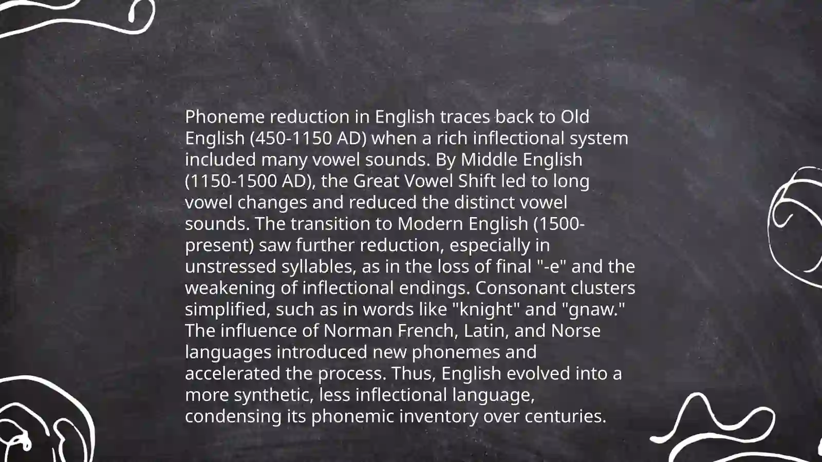 Total reduction phoneme 4