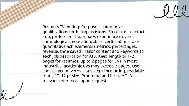 Job and Work Tips 4