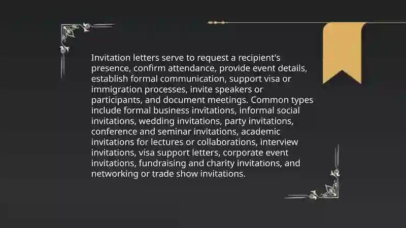Invitation letter 4
