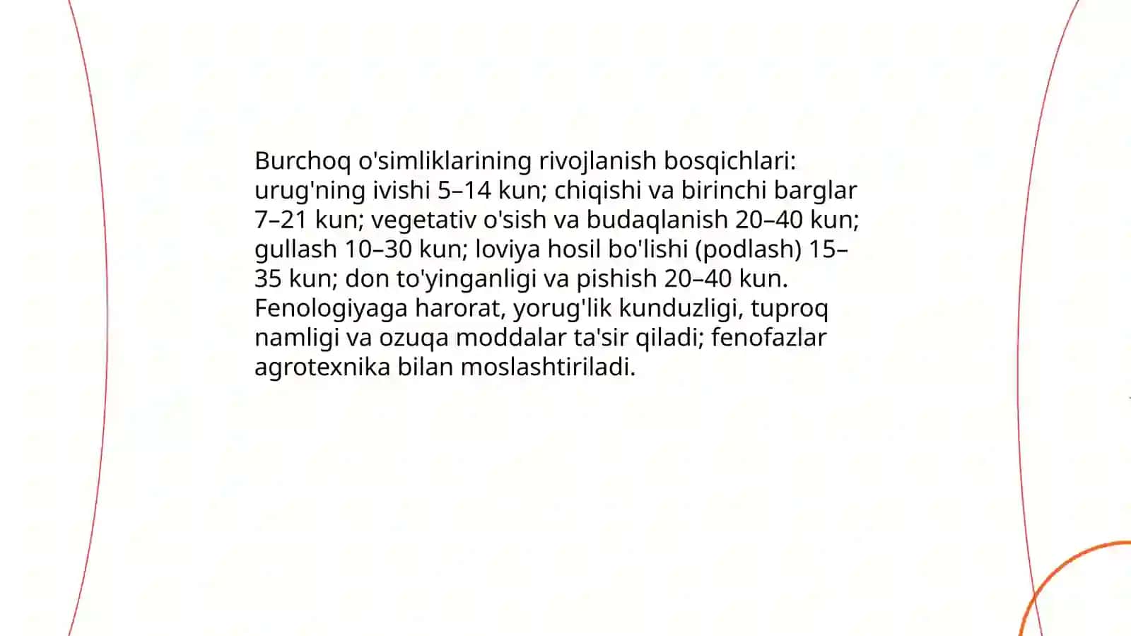 Burchoq biologiyasi va yetishtirish texnologiyasi 4