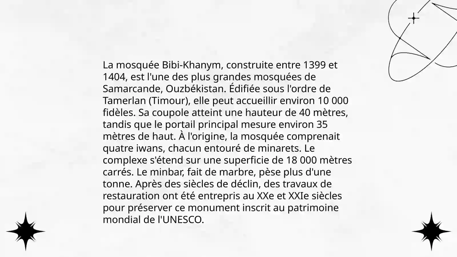 Les curiosites de Samarqand 4