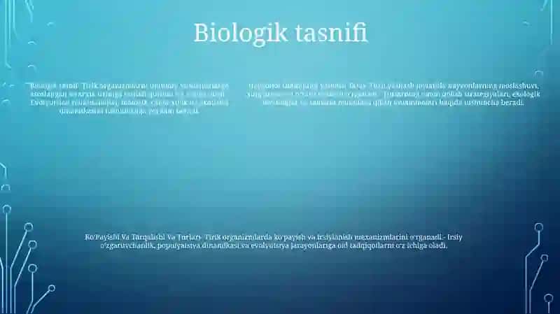 Hayvonot Olamining Yashash Tarzi, Ko‘Payishi Va Tarqalishi Va Turlari Haqidagi Bilimlarni O‘Zlashtirish Va Tahlil Qilishi 4