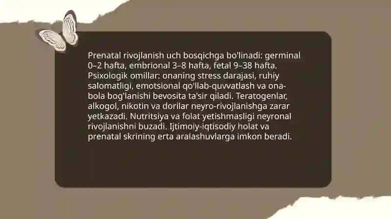 Rivojlanish va yosh psixologiyasining asosiy tushunchalari 4