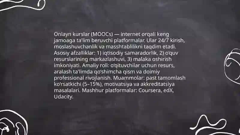 Zamonaviy axborot kommunikatsiyalar texnologiyalari va ularning didaktik imkoniyatlari 4