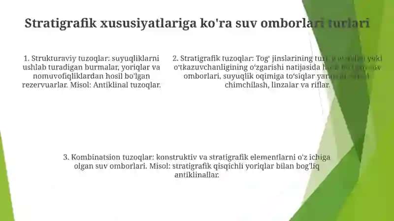 Suv Omborlarini Tansiflarini Tahlil Qilish 4