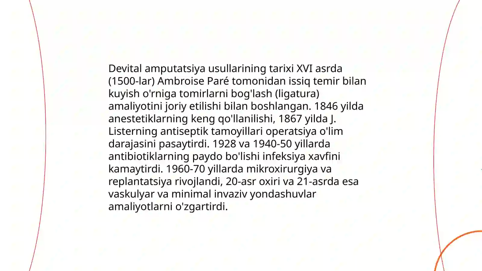 Devital amputatsiya usullari 4