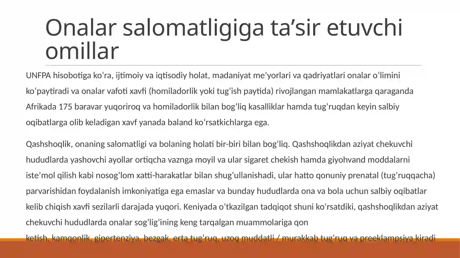 Onalar o'limi 4