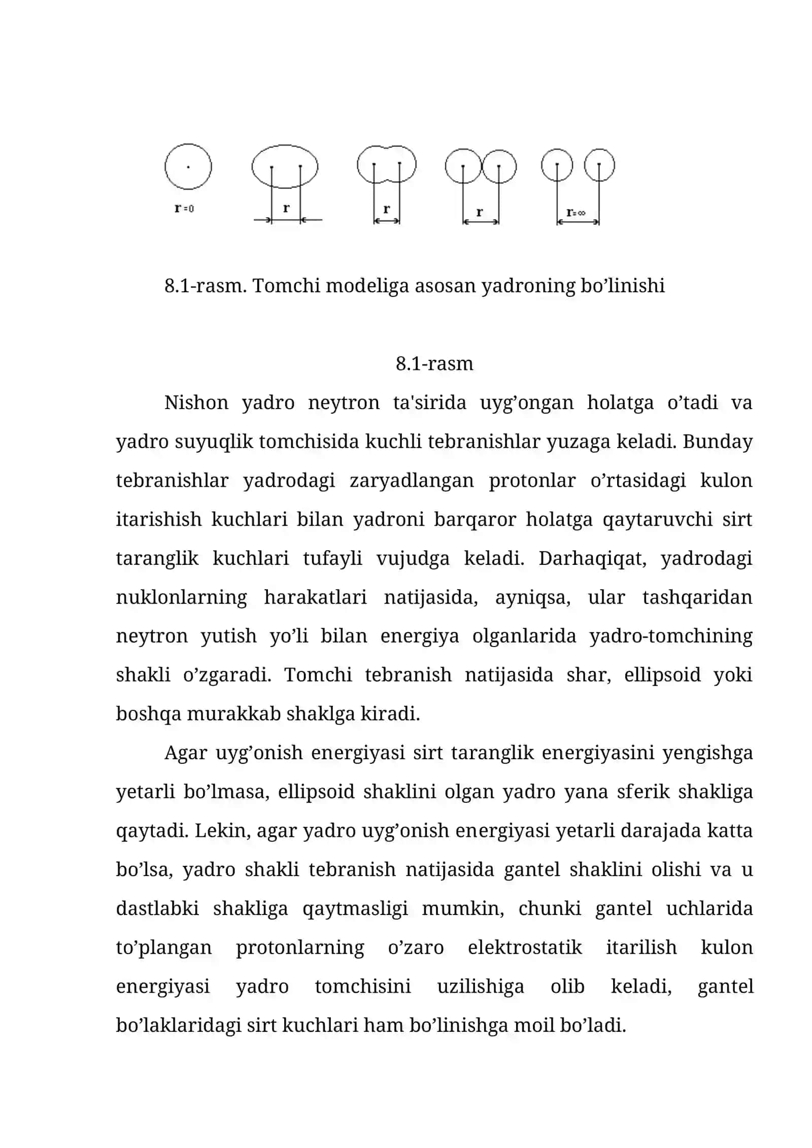 Yadroning bo’linish rеaktsiyalari 4