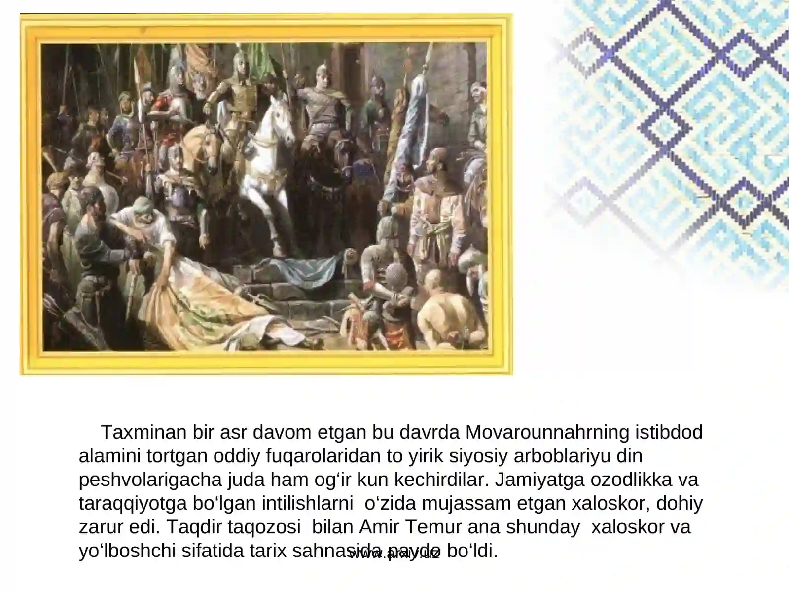 AMIR TEMUR -BUYUK SIYMO 4