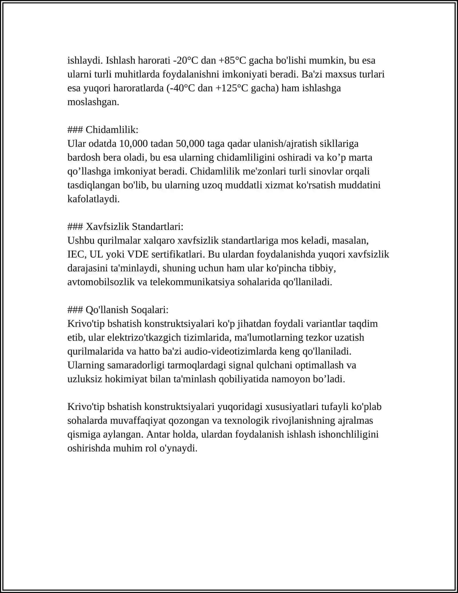 KRIVOTIP BSHATUN VA GAZ TAQSIMLASH MEXANIZMLARI 4