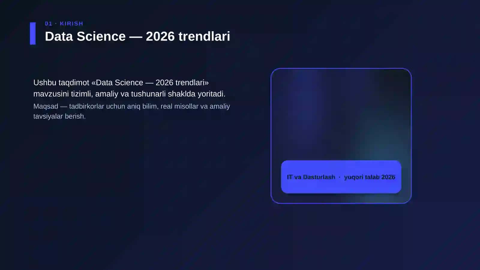 Data Science — 2026 trendlari 4