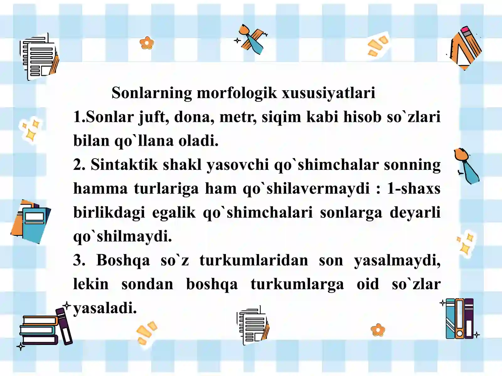 Son so'z turkumi 4