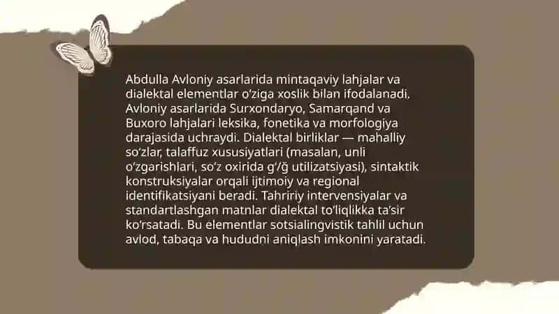 Abdulla Avloniy asarlari tilining sotsialingvistik tahlili 4