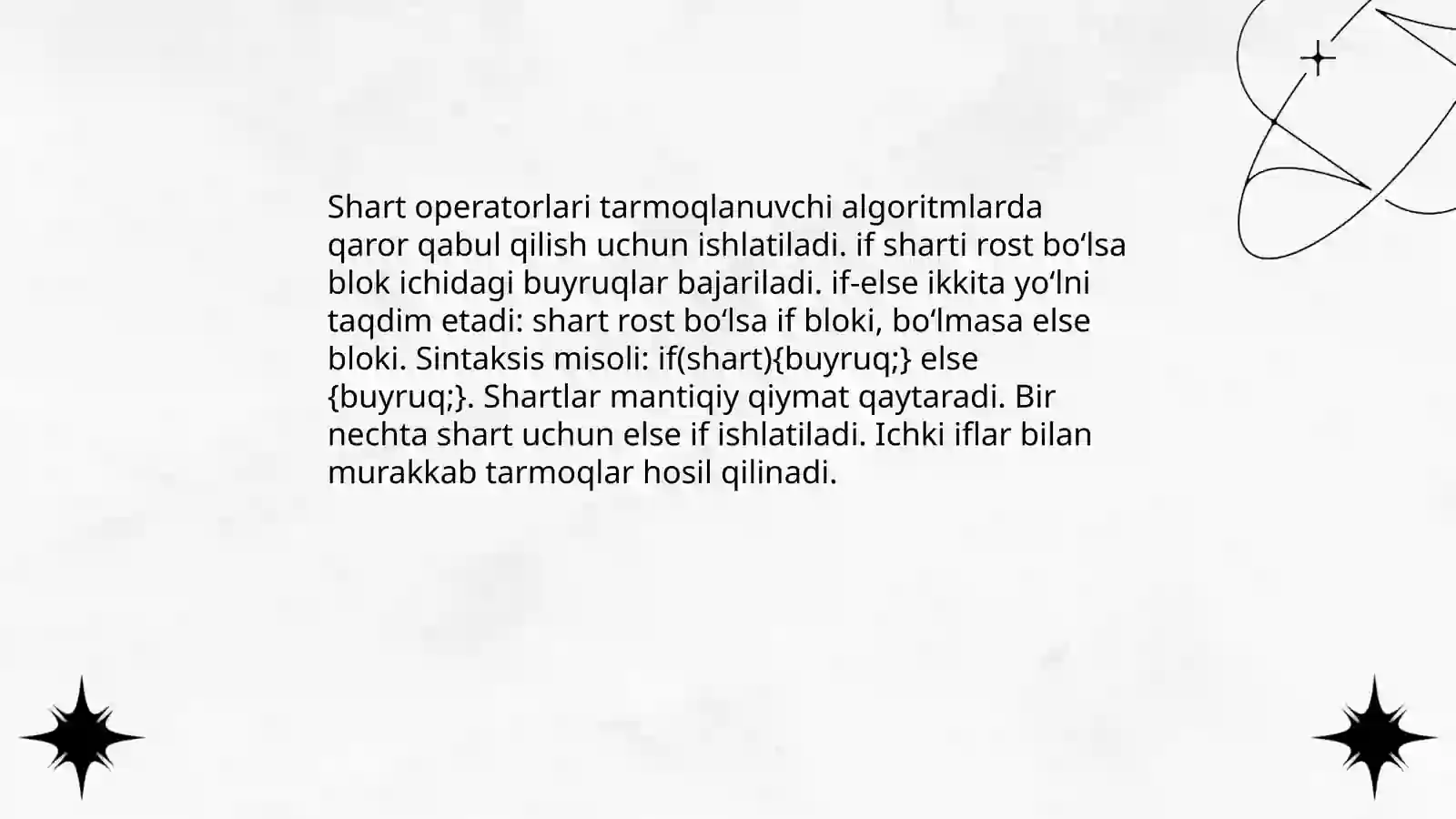 Tarmoqlanuvchi algoritmlar 4
