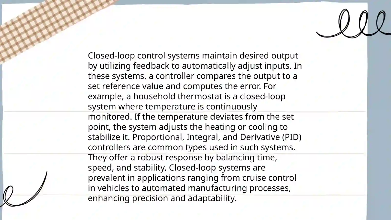 Control systems 4