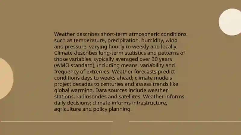 Climate and weather 4