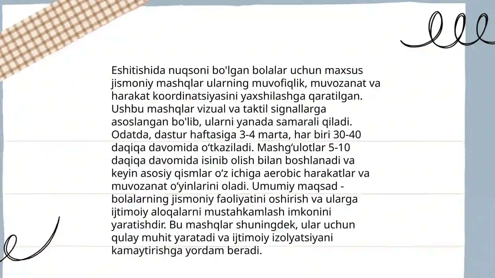 Eshitishida nuqsoni bòlgan bolalar bilan jismoniy tarbiya jarayonida korreksion ishlarni tashkil etish 4