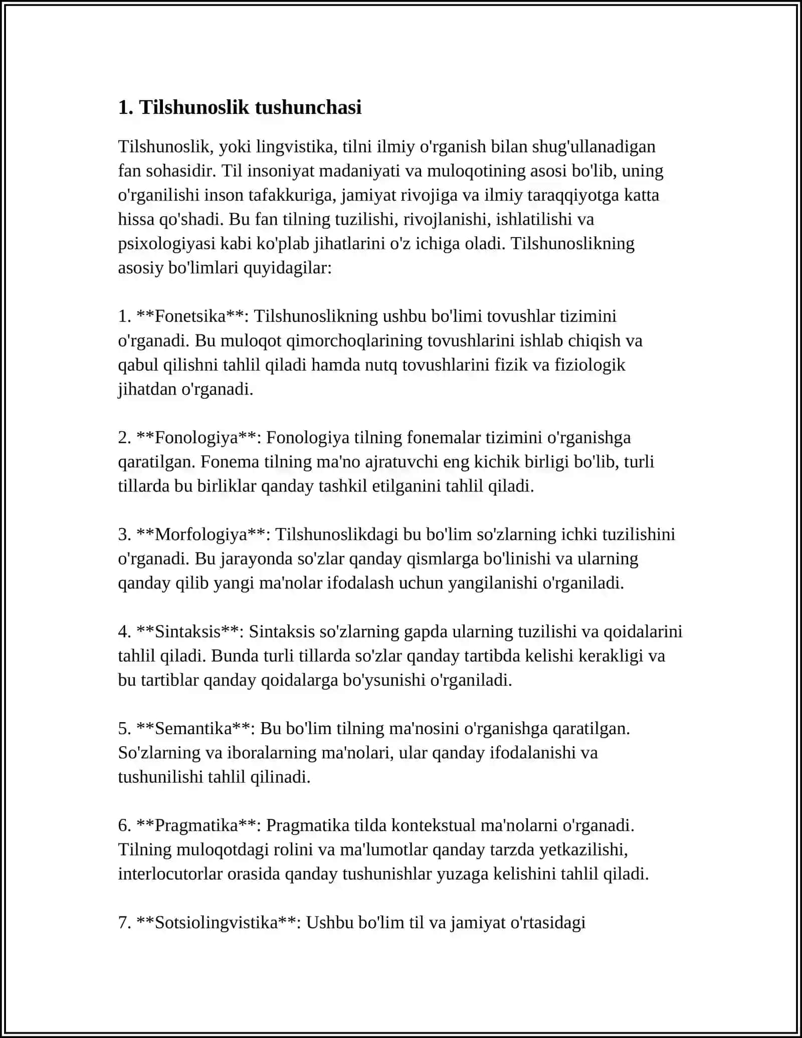 DINSHUNOSLIKNING FAN SIFATIDA SHAKLLANISHI, PREDMETI, FUNKSIYALARI, KATEGORIYALARI 4
