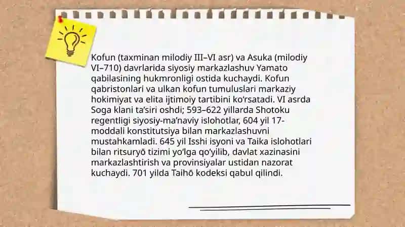 Qadimgi Yaponiya: Jomon va Yayoi madaniyatlari 4