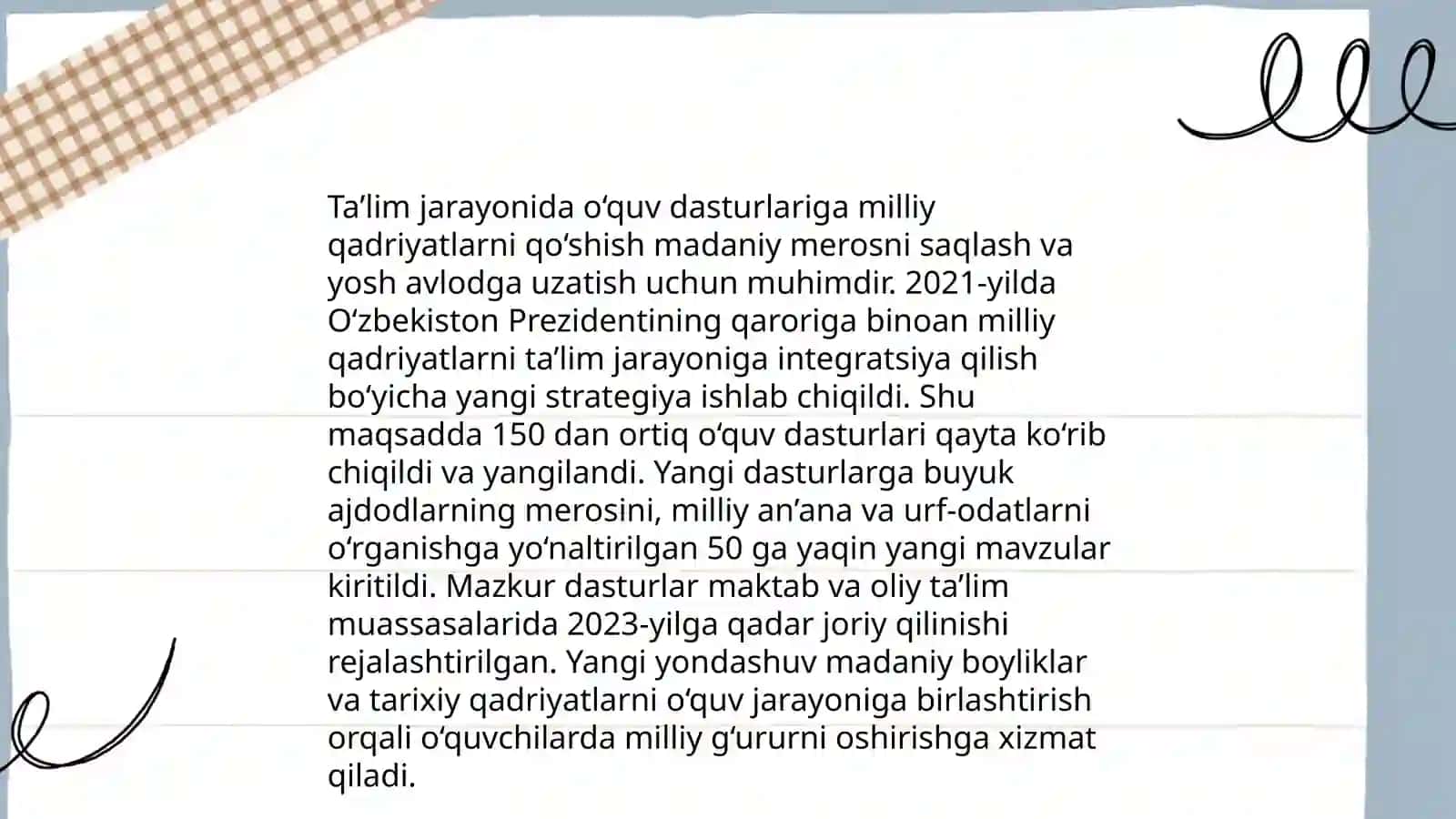 Milliy qadriyatlarni o'rni 4