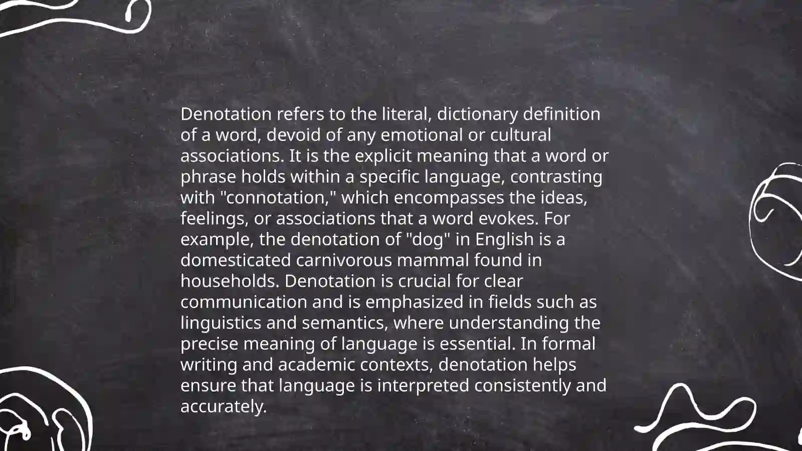 Connotation and denotation 4