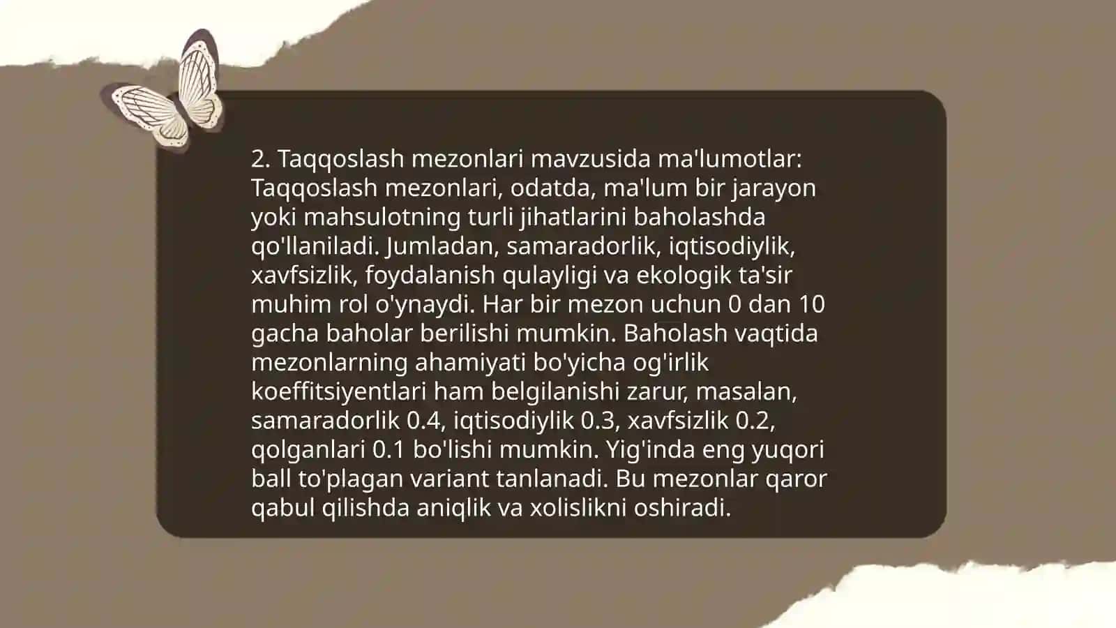 Taqqoslashga doir masalalar 4
