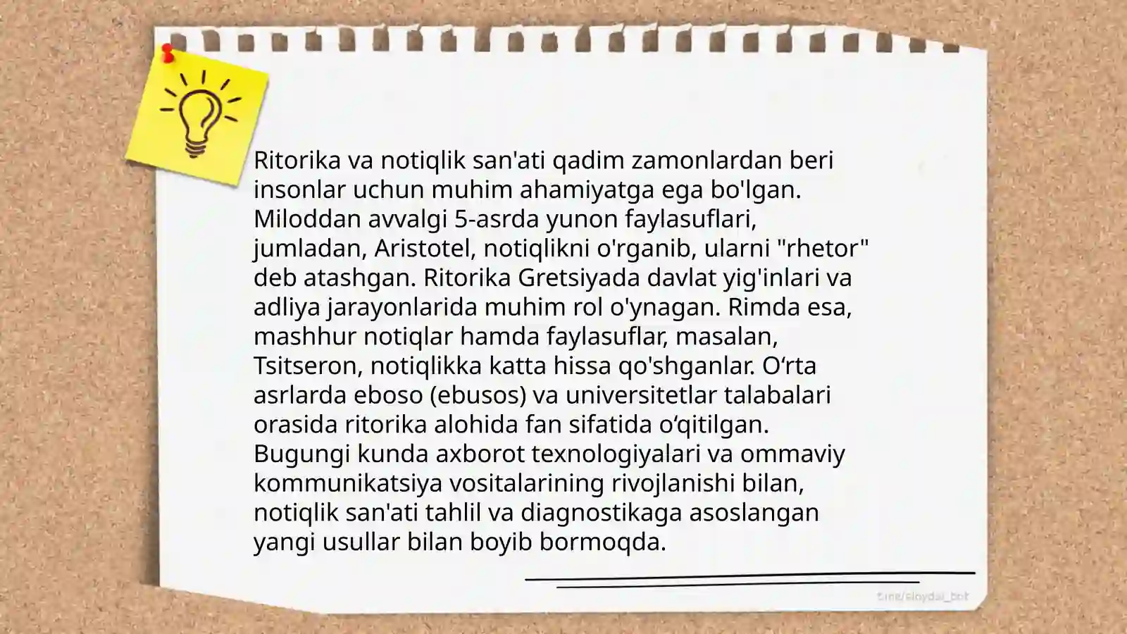 Notiqlik San'ati 4