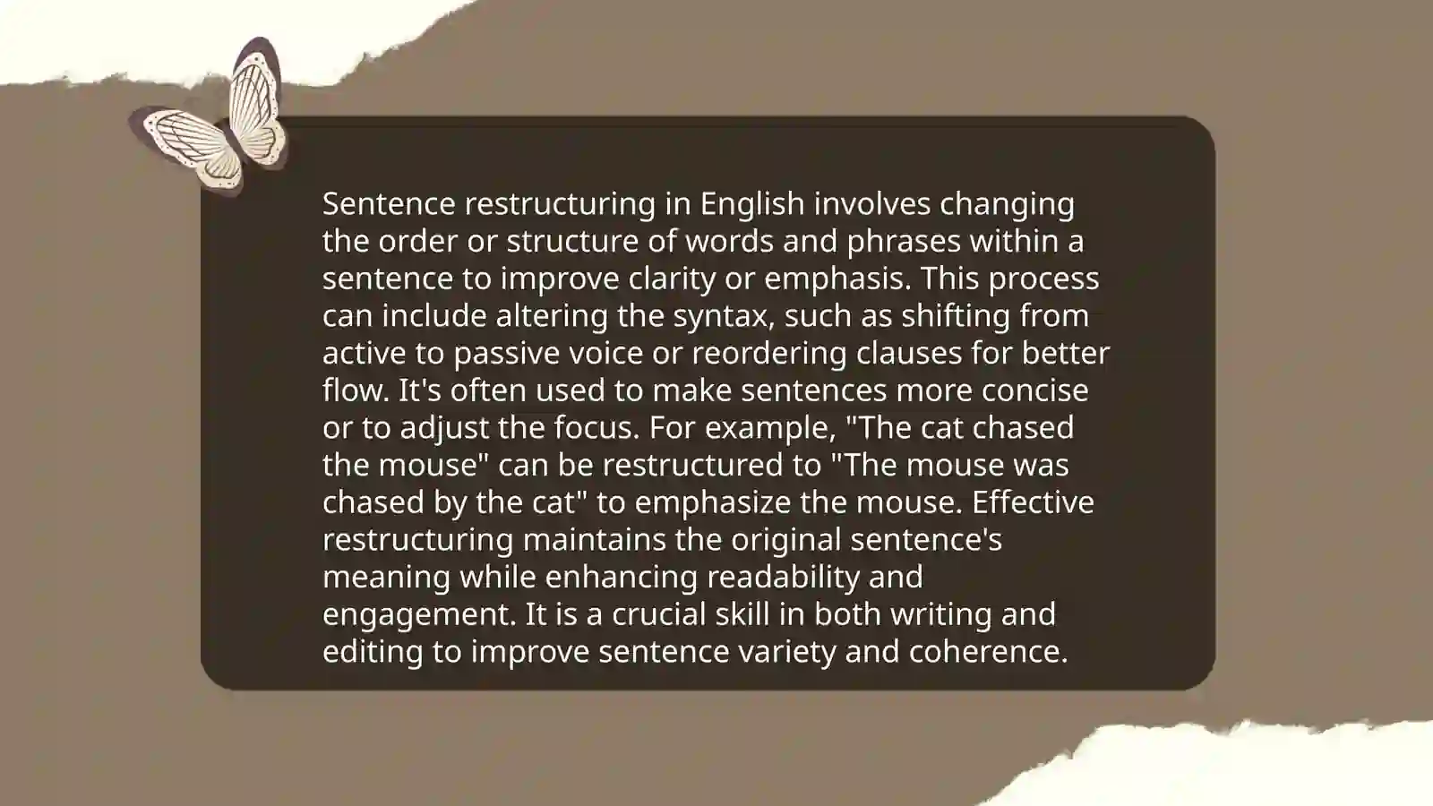 Paraphrasing techniques 4
