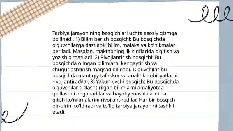 Tarbiya ijtimoiy xodisa 4