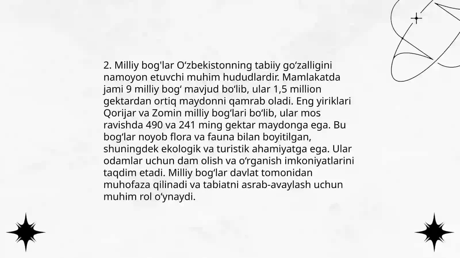 Muhofazaga olingan hududlar va ularning turlari 4