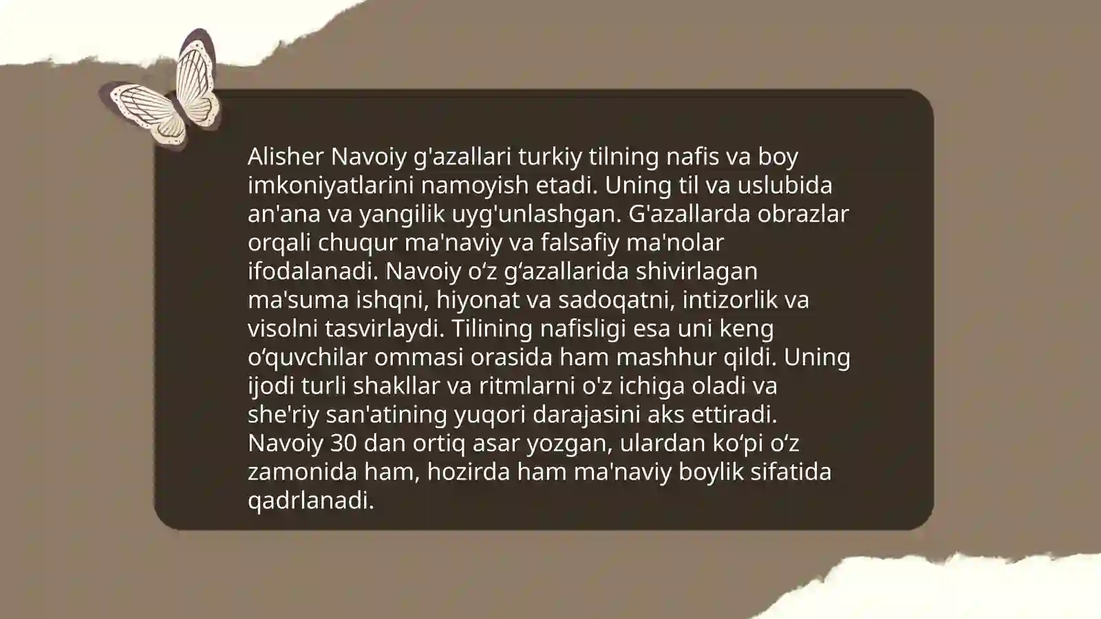Alisher Navoiy g’azallari 4